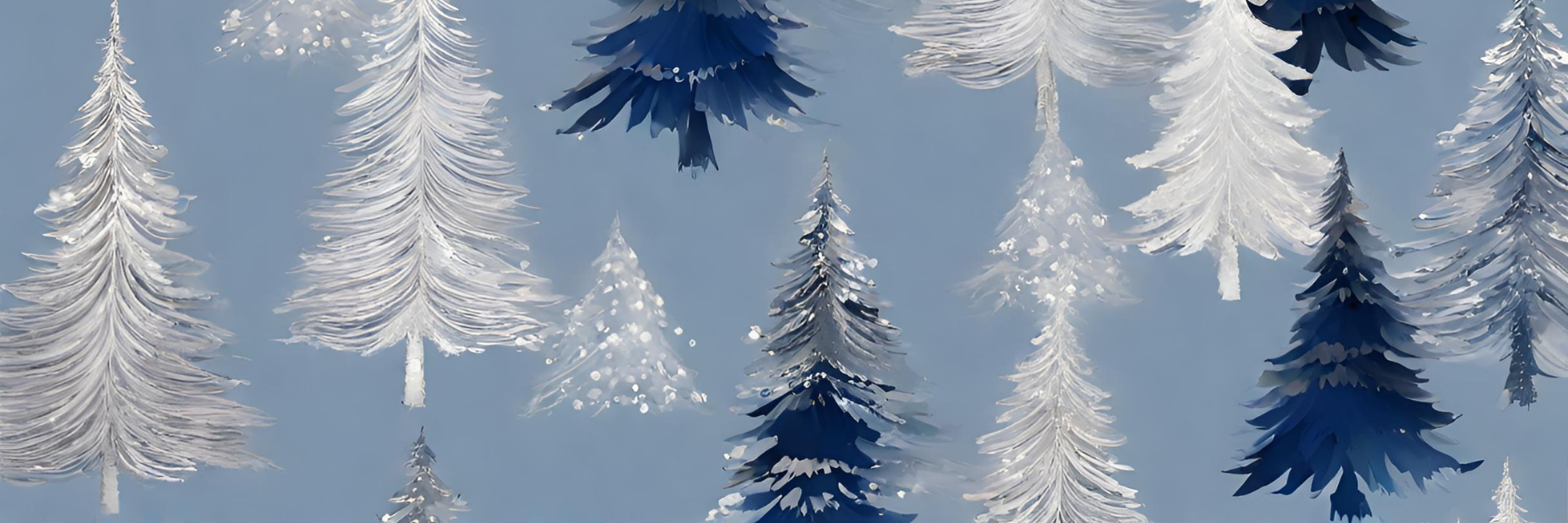 Blue And Silver Christmas Decor 