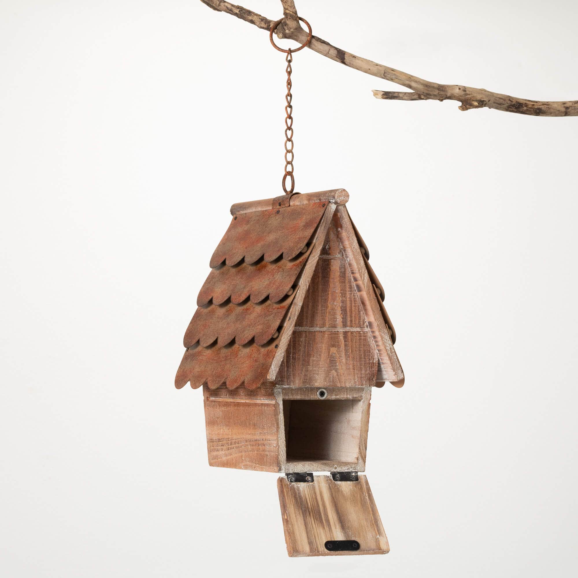 Birdhouse With Copper Roof by Elevate Home Decor - Outdoors