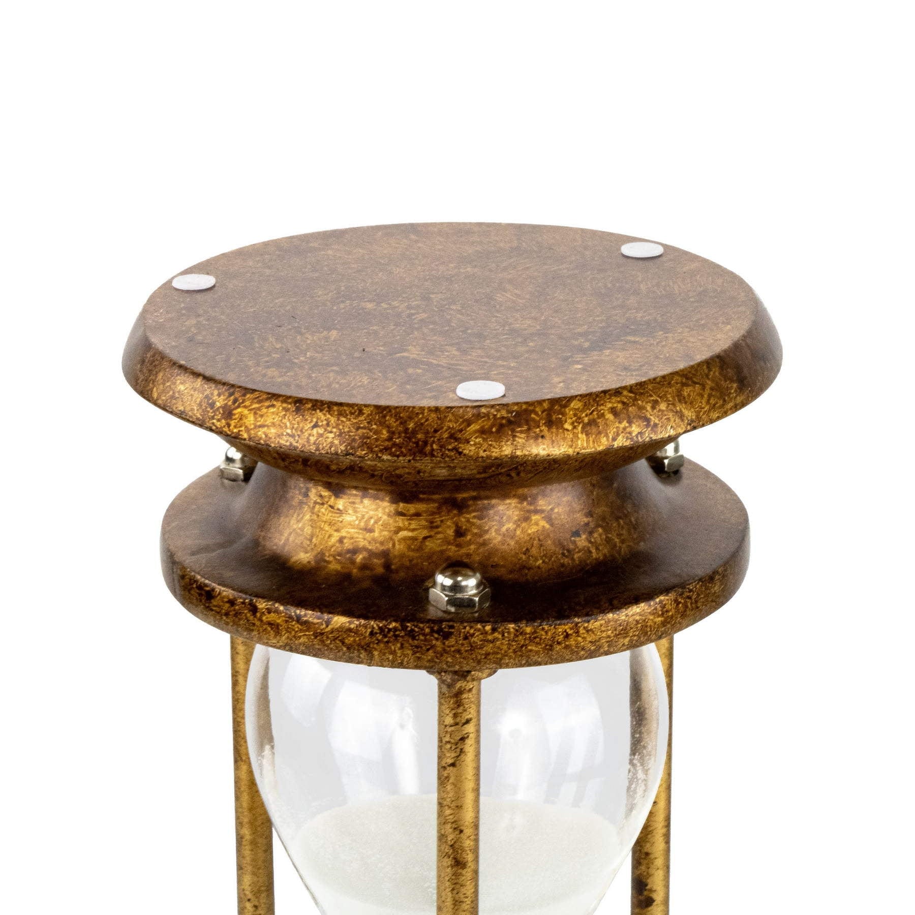 Bronze Metal Hourglass ~ 60 Minutes Elevate Home Decor - Hourglasses