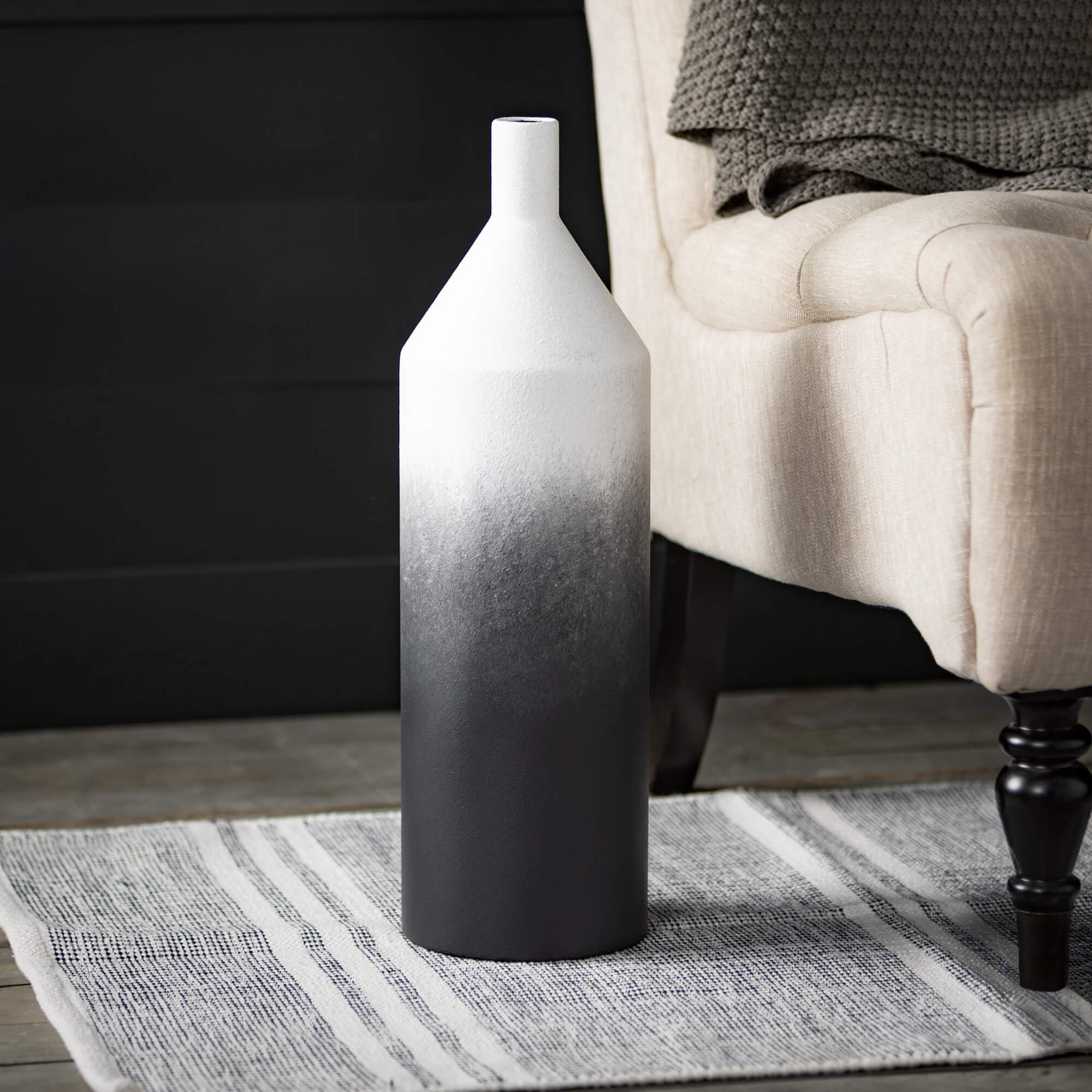 Tall Tapered Ombre Vase by Elevate Home Decor - Vases