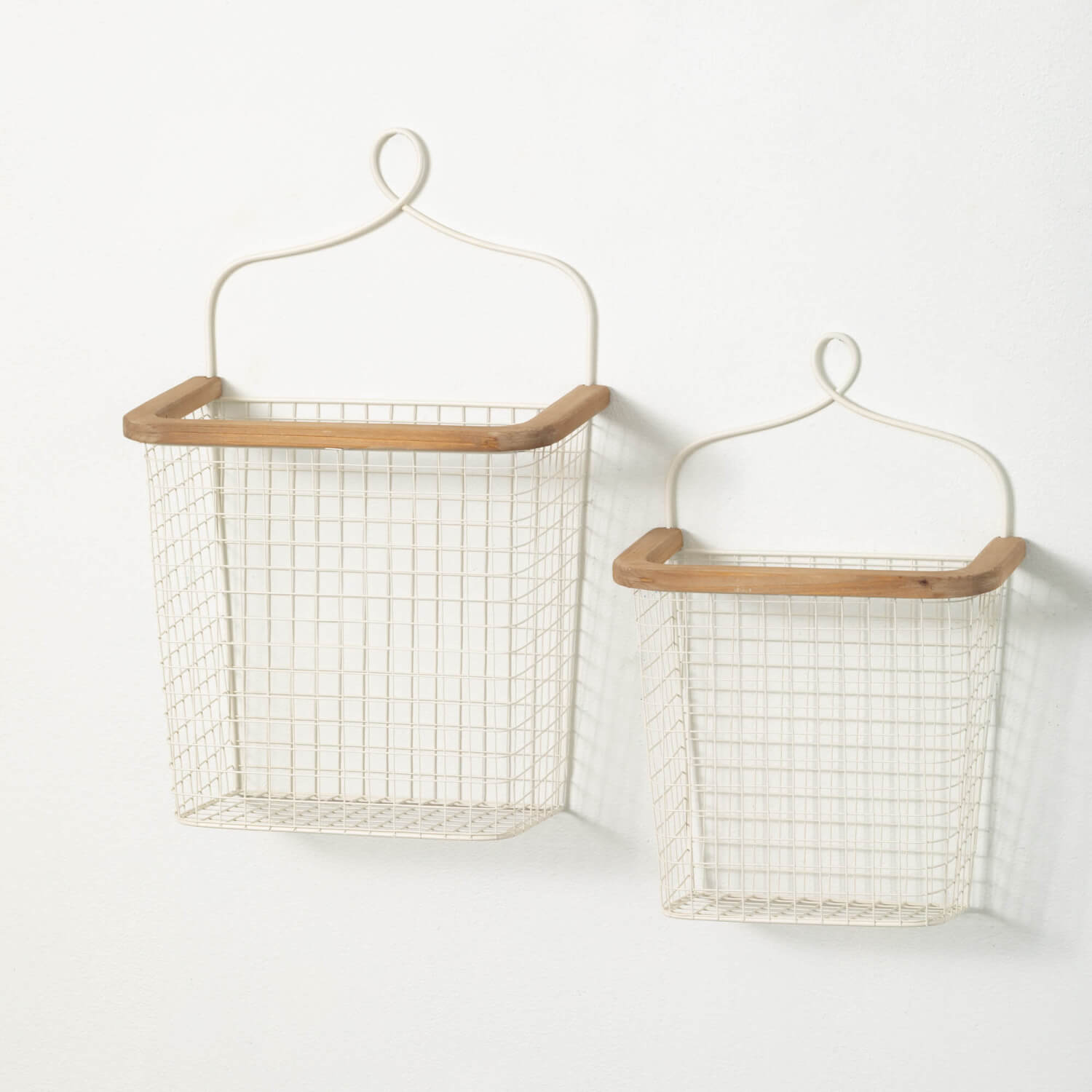 Wall Pocket Basket Set Elevate Home Decor - Wall Decor