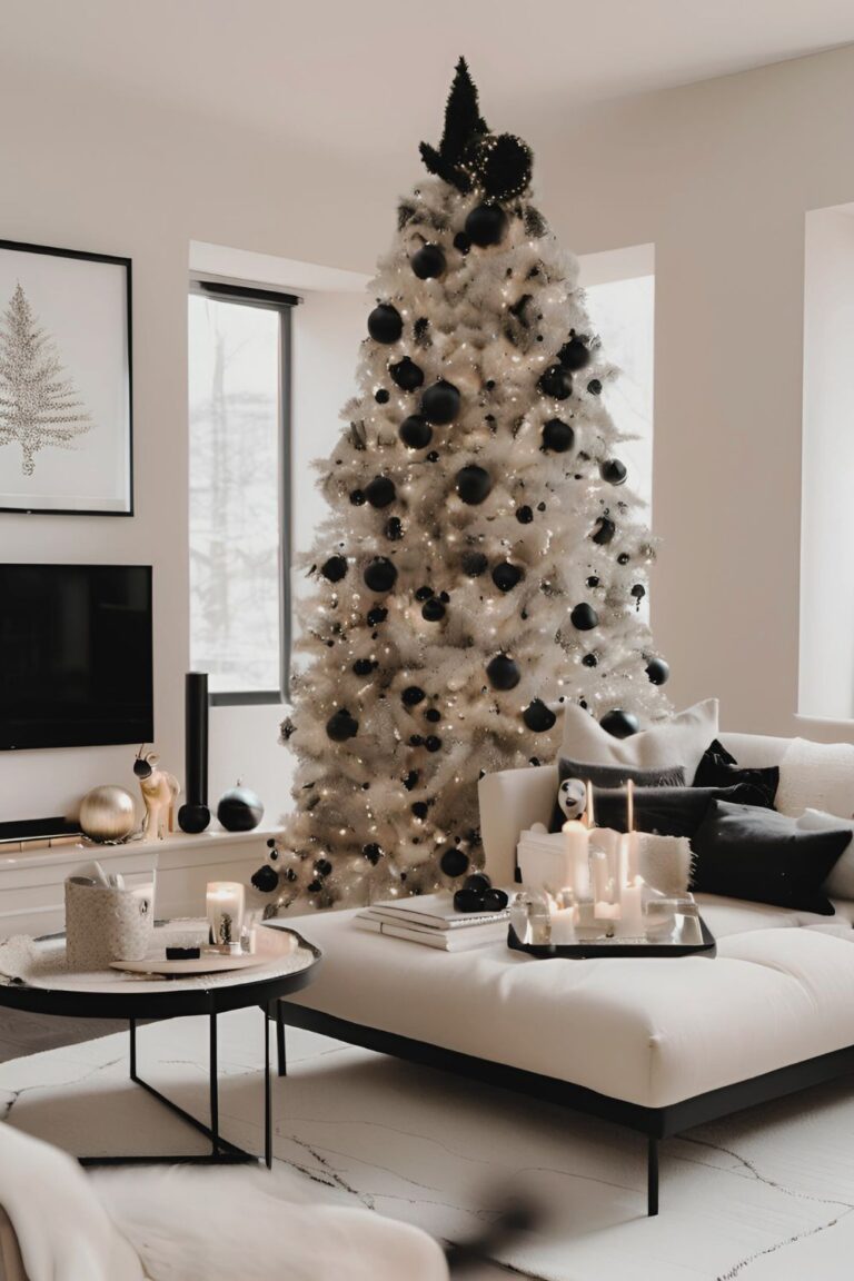 Black Christmas Tree Decorations: 10 Ideas for a Chic and Moody Look