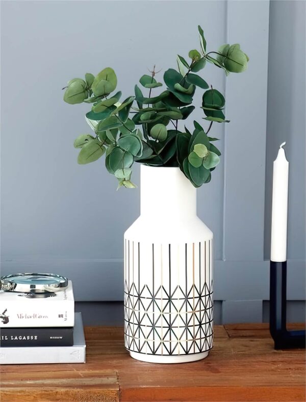 ceramic white vases vases from elevate home decor 0758647286522 30035927105606