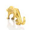 Gold Jaguar Animal Sculpture Elevate Home Decor - Sculptures & Statues