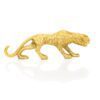 Gold Jaguar Animal Sculpture Elevate Home Decor - Sculptures & Statues