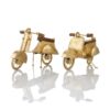 Gold Scooters Elevate Home Decor - Sculptures & Statues