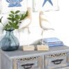 White & Beige Tall Bird Sculptures - Image 4
