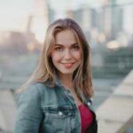 Woman with brown hair