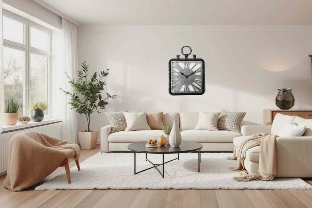 Nude Living room and cute fall decor