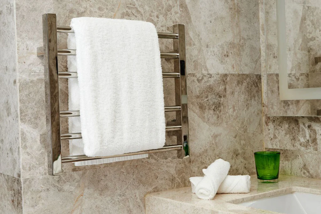 High-quality bathroom towels