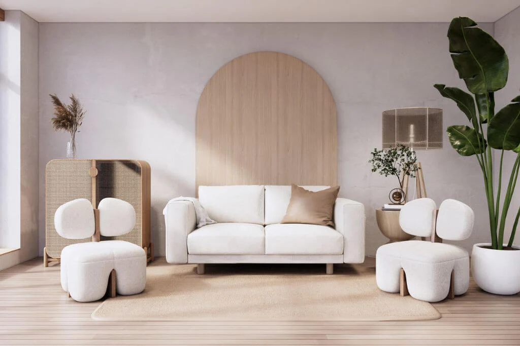Minimal style living room