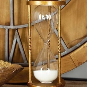 bronze metal hourglass 60 minutes hourglasses from elevate home decor 0758647581603 30036013908038