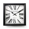 Metal wall clock